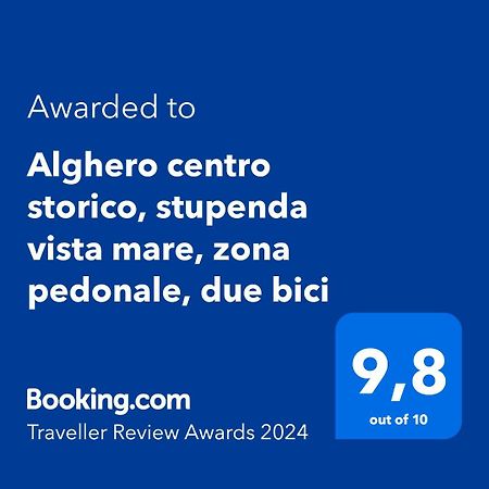 Centro Storico, Appartamento Esclusivo, 4' Piano Senza Ascensore Αλγκέρο Εξωτερικό φωτογραφία